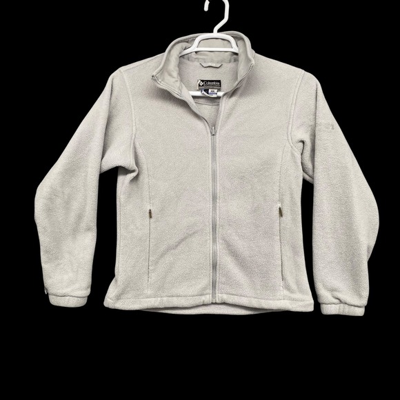 Columbia Jackets & Blazers - Columbia XCO Fleece Full Zip Jacket Women's Medium‎ Gray Zip Up Lightweight